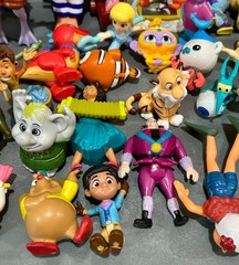 Lot of Disney Characters PVC Bluey,Nemo,Massimo,Alladin & More