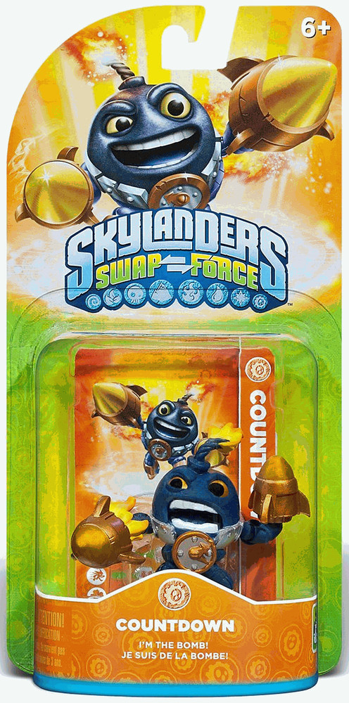 Skylanders COUNTDOWN Swap Force Toy Action Figure Game Piece 2013 NEW Sealed