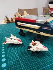 Vintage Pladela Biodragon made in japan & BioRobo Bootleg Taiwan Bioman Sentai