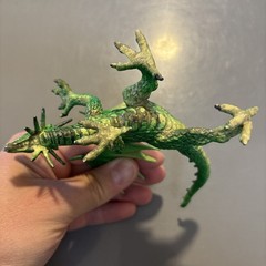 Jurassic Fun Toys – Green Forest Dragon – 2011 Fantasy Toy Figure 4″ Tall