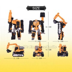 NEW Robo-Excavator Rocky Athlon Tobot V Transforming Action Figure Toy