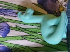 Paw Patrol Dino Mystery Mini Brachiosaurus Dinosaur Toy Figure Cyan Teal Blue