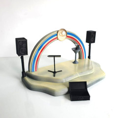 Custom Cantina Bandstand for 3.75 inch (1:18) Scale Action Figure