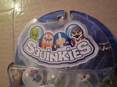 Squinkies Marvel Avengers Movie Edition Set w/ Iron Man Thor Hulk, 10 Pieces