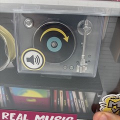 MGA’s Miniverse Real Vinyl Mini Playable Music Record Player