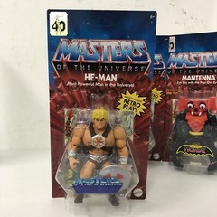 Masters Of The Universe Origins Wave 9 200X Skeletor HE-MAN Pig Head & Mantenna