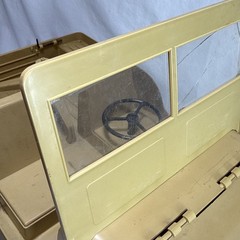 VINTAGE 1967 HASBRO G.I. JOE DESERT PATROL ATTACK JEEP Gun Tripod Incomplete