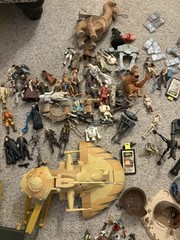 Star Wars Loose Figures + Accessories. 1990s and early 2000s