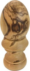 Olive Wood Handcrafted Egg ( 3 x 2 Inches )
