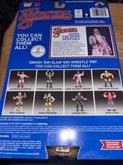 WWE Superstars LJN Jesse Ventura Chase BLACK CARD Series 2 Upsidedown Poster