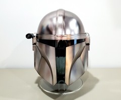 Clear Acrylic Helmet Stand – Full 1:1 Scale