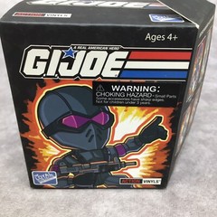 The Loyal Subjects G.I.Joe Blowtorch Vinyl Figure-Open Box & Card -Bag is Sealed