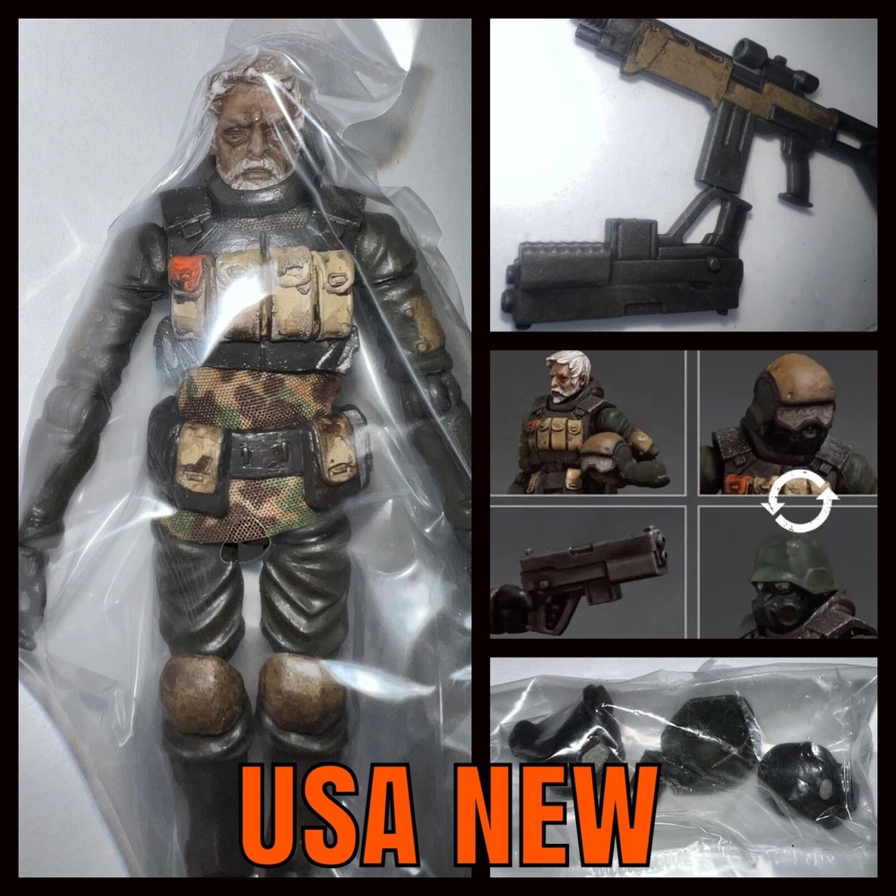 USA* NEW MIP Acid Rain WALK IN PARK set BOB Bucks Team 1:18 3.75″ GI Joe Figure