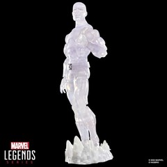 Marvel Legends Series Secret Wars Ice Man, X-Men Retro Comics Collectible 6-Inch