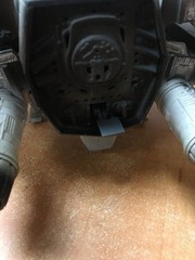 Star Wars Luke Skywalker’s X-Wing Fighter 1998 WORKING missing missiles &