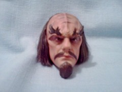 EXO-6 Star Trek General Chang, Commander Kruge &Commander DATA (stnd)