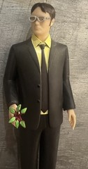 The Office Dwight Schrute Collectible Vinyl Figure Culturefly Peacock – 6.5”