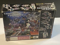 SIXSHOT TRANSFORMERS G1 Sixshot Decepticon Complete With Box And Foam