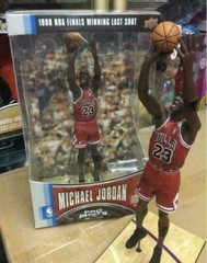 McFarlane Michael Jordan 1998 NBA Finals Winning Last Shot 8″ Figure