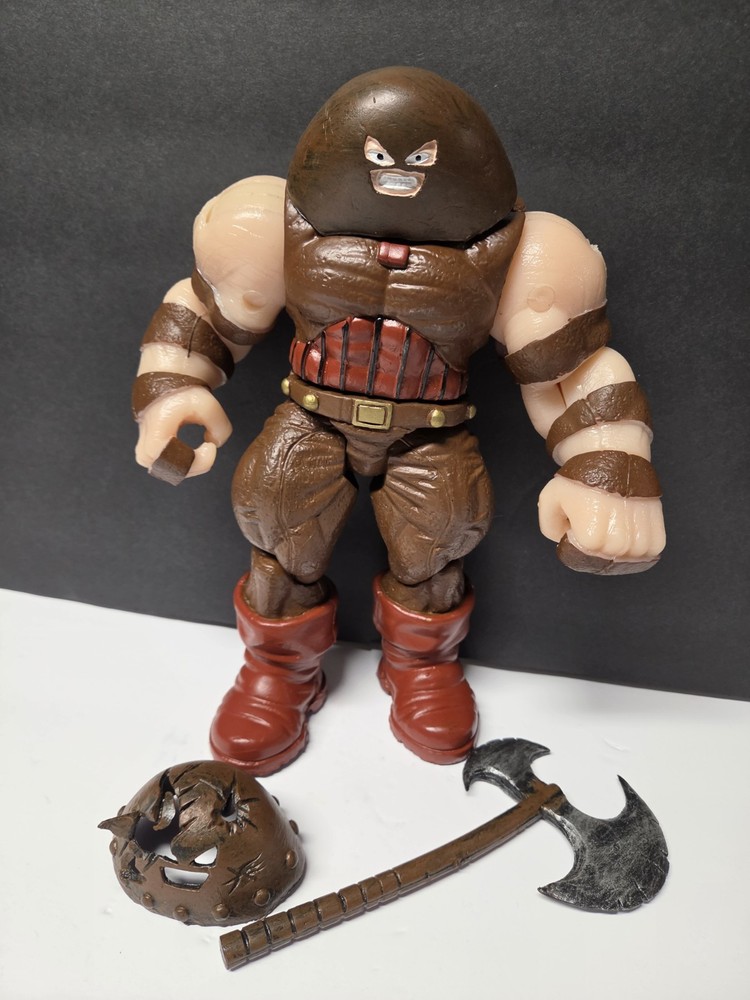 Juggernaut X-Men Mexican Bootleg 11″ Figure Hard Plastic Rare
