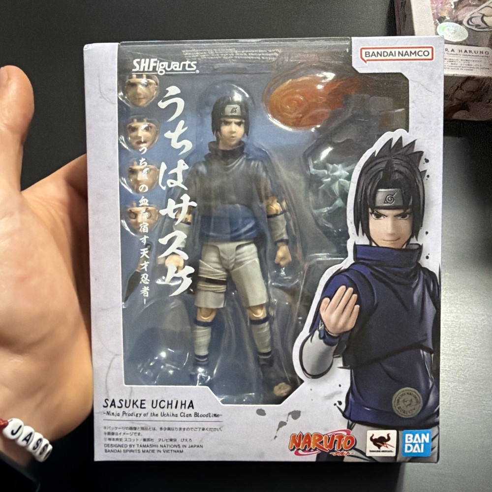 Authentic SH Figuarts Naruto Sasuke Uchiha Genius Prodigy Ninja Blood of Uchiha