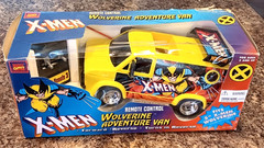 X- Men Wolverine Remote Control Adventure Van 1996 MARVEL COMICS Legend Toy Biz