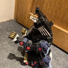 Vintage 2002 Zoids Black Liger Zero Action Figure Robot Lion Tiger