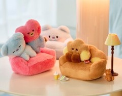 LINE FRIENDS BT21 mini minini Plush CHILL BREAK Polyester TATA etc. JAPAN NEW