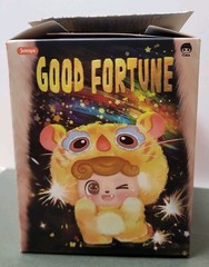 FREE SHIP! Jotoys Q Kid Good Fortune Plush Figure Opened Blind Box FORTUNE CAT