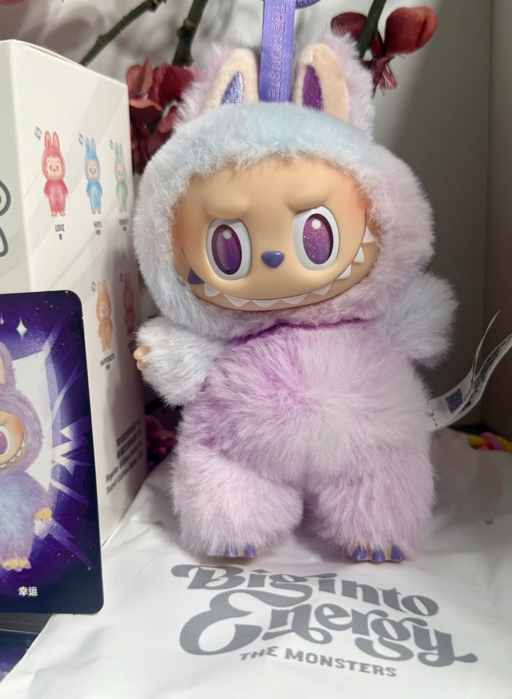 POP MART Labubu The Monsters Big Into Energy LUCK Plush Authentic USA Seller