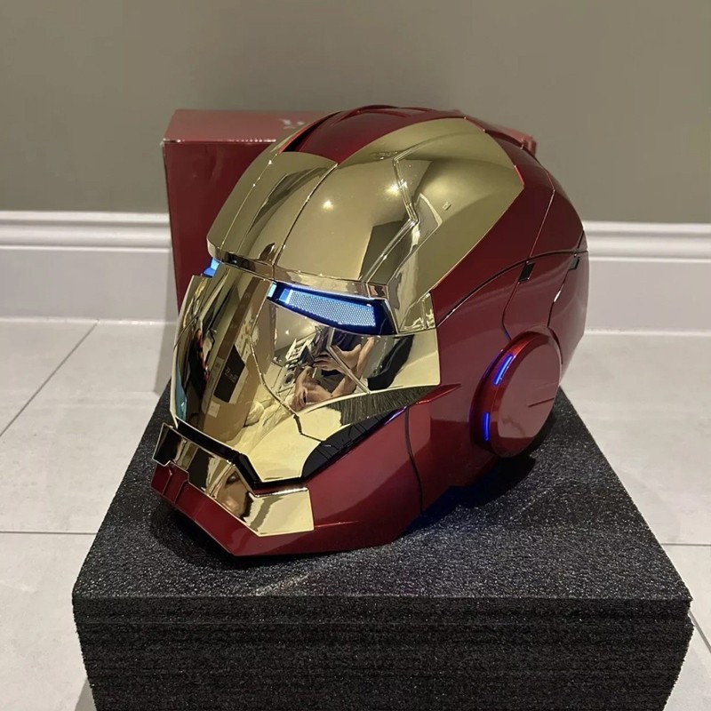 Autoking Iron Man Mk5 1:1 Helmet Wearable Voice Touch RC Mask Cosplay New Ver.