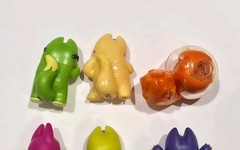 Lot Of 6 Lost Kitties Toy Figures Bowley Professor Purkins Francis