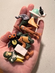 EUC 7 Pc Italian Brainrot Steal a Brain Rot Toys, 1.8″ Action Figure Mini Lot