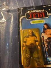 Vintage Star Wars Return Of The Jedi Rancor Keeper Near MOC Card Back No. 71350