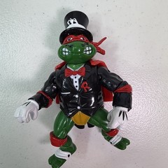Vintage TMNT Raph The Magnificent Magician Figure Bodacious Birthday 1992