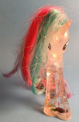 My Little Pony G4 Rainbow Shimmer Princess Celestia 4” Brushable Water Cuties