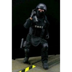 1/6 Soldier Action Figure 12″ SWAT Black Uniform Model Military Army Suit Toys