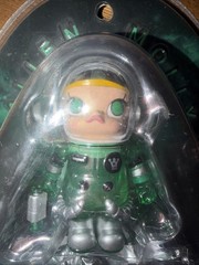Popmart Kennywork Alien Molly Astronaut Green 2019 Complete Box/accessories
