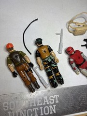 Vintage GI Joe Cobra Lot Action Figures w/Accessories Hasbro 80s & 90s