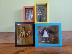 Kidrobot Gorillaz Vinyl Figures Complete Set 2D Murdoc Noodle Russel w/ Boxes