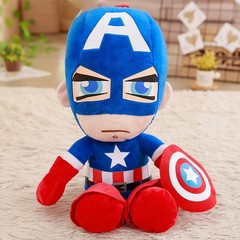 Cartoon Figure Spider-Man Stuffed Toy Plush Doll Red PP Cotton Large-sized Gift