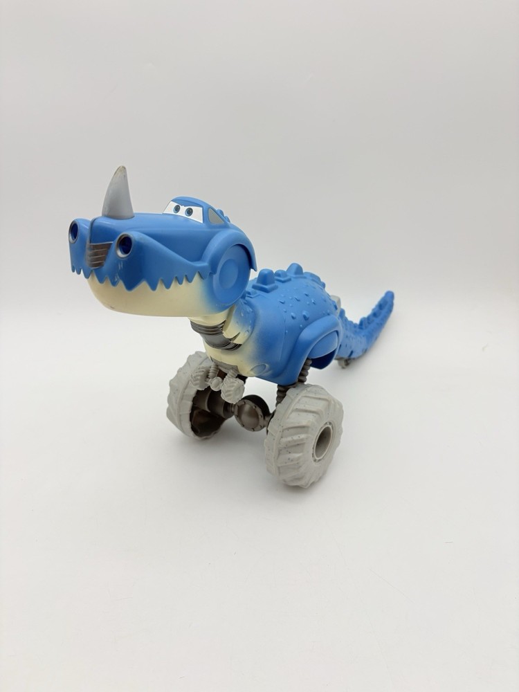 Disney Cars On the Road Roll and Chomp Dino T-Rex Dinosaur Eats Cars Figure WORK