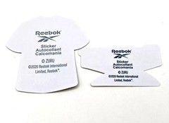 REEBOK Pump It Up! Sneakers Hat Shirt and Logo Stickers Zuru Sneakers Mini Bands