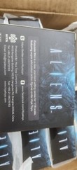 HIYA Crouching Alien Warrior Aliens 1/18th PX exclusive Blue Warrior xenomorph