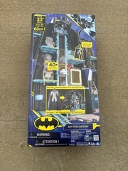 Batcave Giant Transforming Playset 33” Tall DC Comics Batman Bat-tech Spinmaster