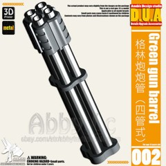 for MG 1/100 Full Mechanics RE 2X Metal Barrel Gatling Gun Details Anubis DUA002