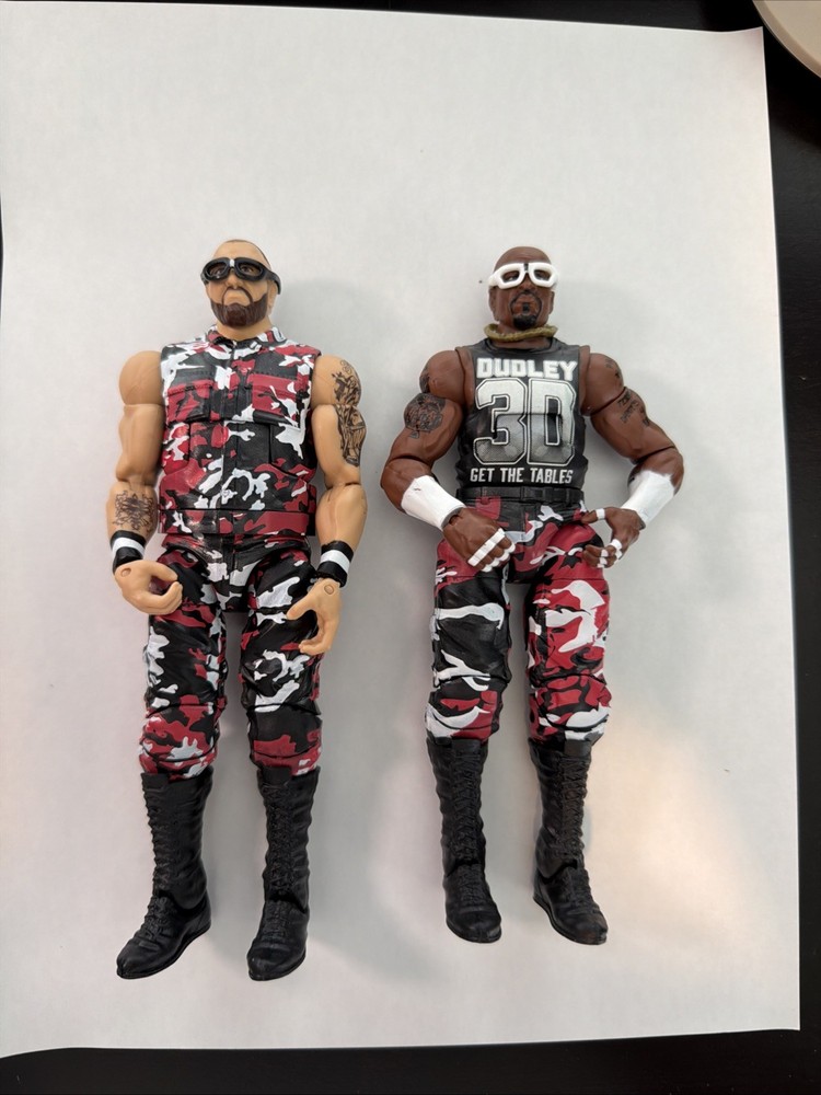 WWE Mattel Elite – Dudley Boys D-Von Bubba Ray Wrestling Figures Series 45