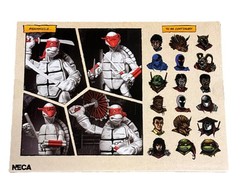 NECA TMNT Teenage Mutant Ninja Turtles 2 Pack Eastman Lairds FIRST Black White
