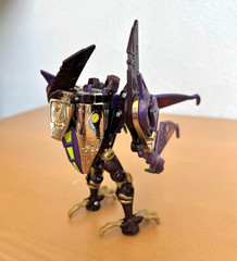 Vintage 1997 Hasbro Transformers Beast Wars Transmetals Terrorsaur Action Figure