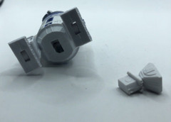 D23 Expo 2024 Star Tours Wars Starspeeder 3000 R2-D2 Figure Droid